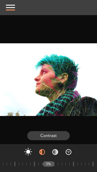 Double Exposure iPhone Portraits 1