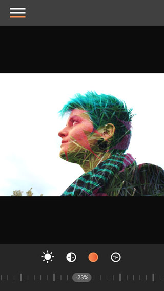 Double Exposure iPhone Portraits 2