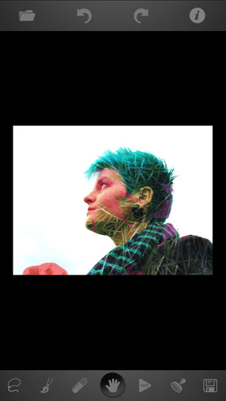 Double Exposure iPhone Portraits 9