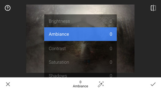 Snapseed iPhone Photo Editing 10