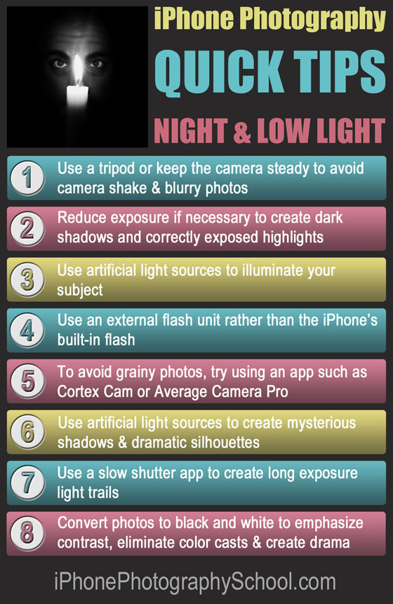 8 Quick Tips For Improving Your iPhone Night Photography