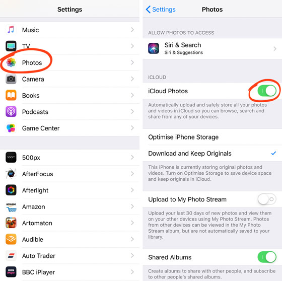 how to upload photos from iphone to computer mac