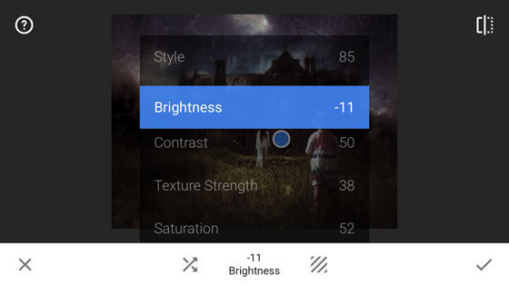 snapseed filters